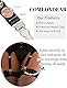 comeondear Sexy Strapsgürtel Breit Damen 6 Halter Clips Strumpfhalter Große Größen Strapsen Dessous Set für Frauen Mesh Strapshalter Garter Belt Strumpfgürtel mit G-String Strumpfband (Schwarz,M-L)