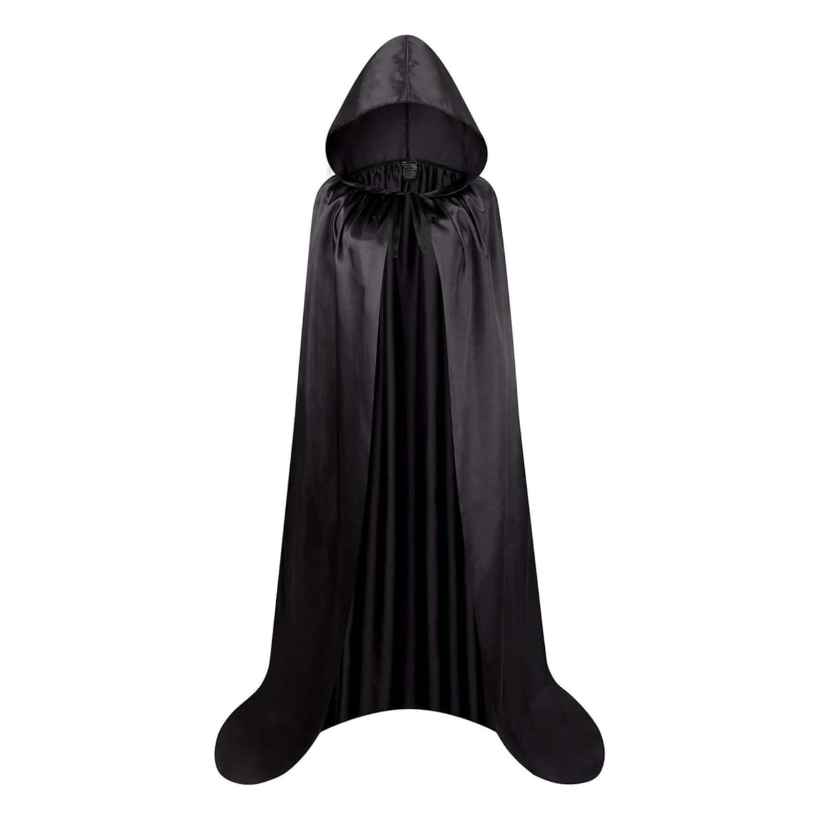 Colorful House Unisex Full Length Hooded Cape Costume Cloak/1PC(Black, 59")