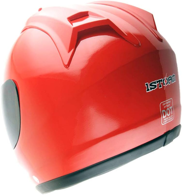 1Storm New Motorcycle Bike Full Face Helmet JH901 + One Extra Clear Shield: JH901