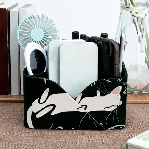 Boîte de rangement Lazy Cat rectangulaire compartimentée pour outils - 7