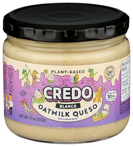 CREDO FOODS Oatmilk Queso Blanco, 11 OZ