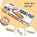 3 otters Mini Bowling Set, Wooden Tabletop Bowling Game Desk Toys Desktop Bowling Home Bowling Alleys, Desk Gifts for Coworkers, Fun Gag Gifts