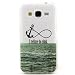 For Galaxy Core Prime SM-G360F , ivencase Anchor And Sea [Flexible] Soft TPU Protective Back Case Cover for Samsung Galaxy Core Prime SM-G360F G3606 G3608 G3609 + One "ivencase " Anti-dust Plug Stopper