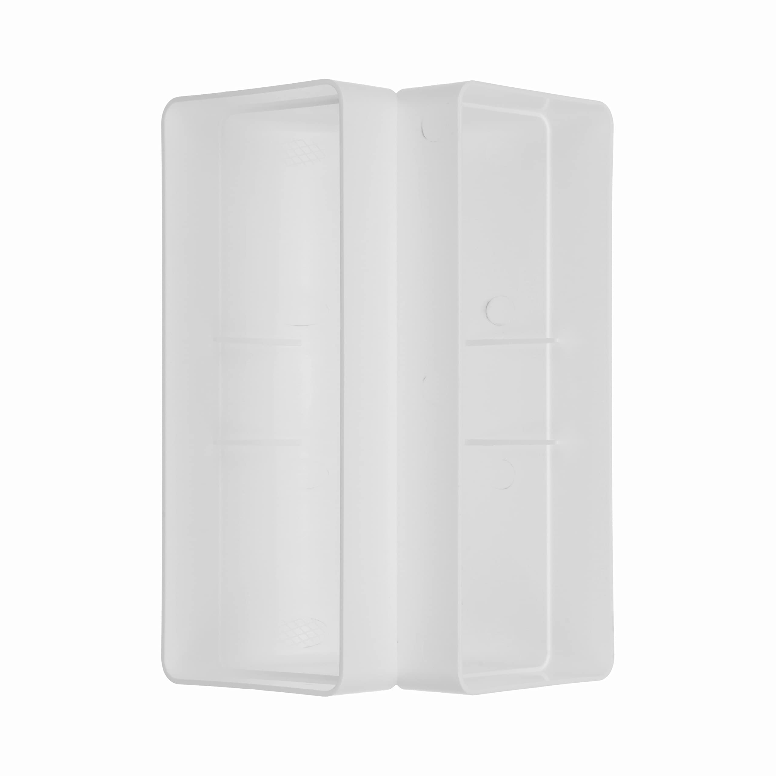 Repa Market 220 x 90 mm Codo de canal rectangular para conexión de tubería - Ángulo: 90° - Sistema de ventilación, calefacción, refrigeración - Elemento de ventilación para espacios limitados.