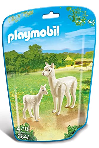Playmobil - 6647 - Le Zoo -Alpaga Et Son Petit