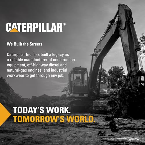 Cat Camiseta masculina erpillar Foundation WW Site, Traffic Black, M