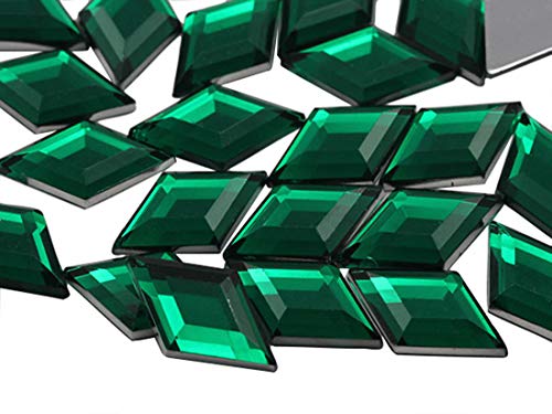 11x18mm Flat Back Diamond Acrylic Rhinestones Plastic Gems for Jewelry Making Costume Jewels Cosplay Embelishments