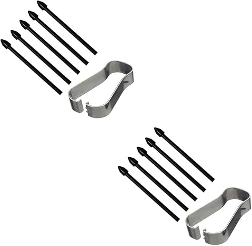 10 puntas de repuesto para Samsung Galaxy Note10 Note10 Note 10 Plus Note 20 Note 20 Ultra 5G Tab S6 S6 Lite S7 S7+ Plus (2 paquetes de puntas,