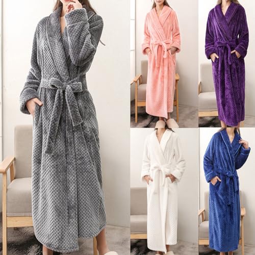 Bata de invierno para mujer ideal para mañanas frías de relax 2