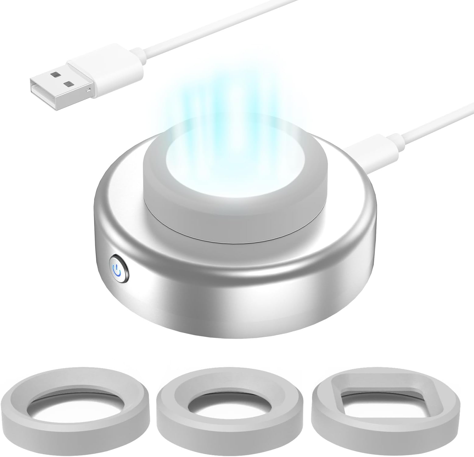 Solar Watch Charger for Eco Solar Watches for Men, Women & Square Size