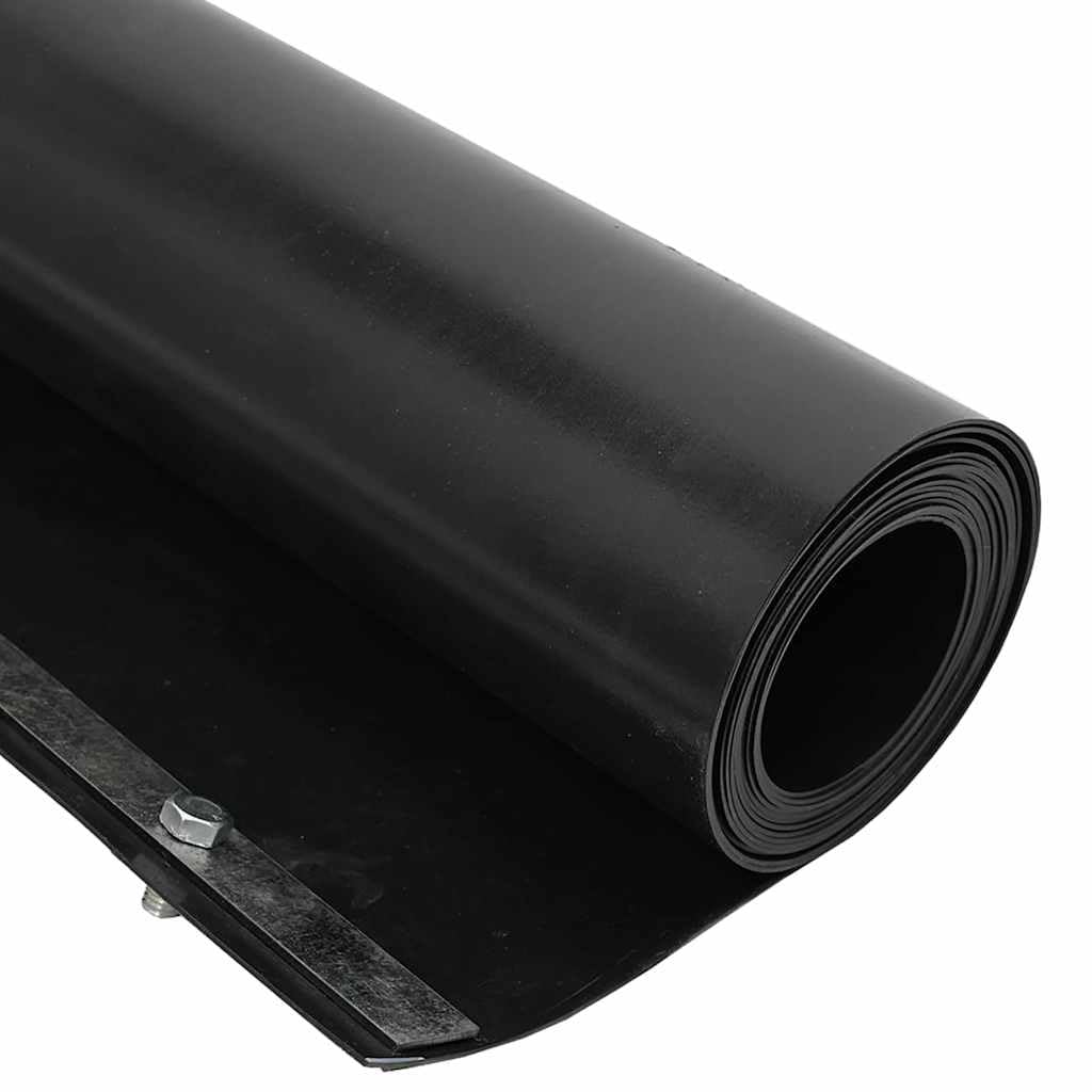 vidaXL Barrera antirraíces Negro 1 x 10 m Polietileno | Resistente al clima y a los rayos UV, Evita que aparezcan, Sencilla de instalar con la cinta metálica que trae