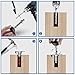 Xolsurg Furniture Glide Swivel Leveling Mounts Adjustable Nylon Rubber Base Leveling Pads M6 Thread D30xM6x50 for Machine Tools Office Home Furnitures Shelves