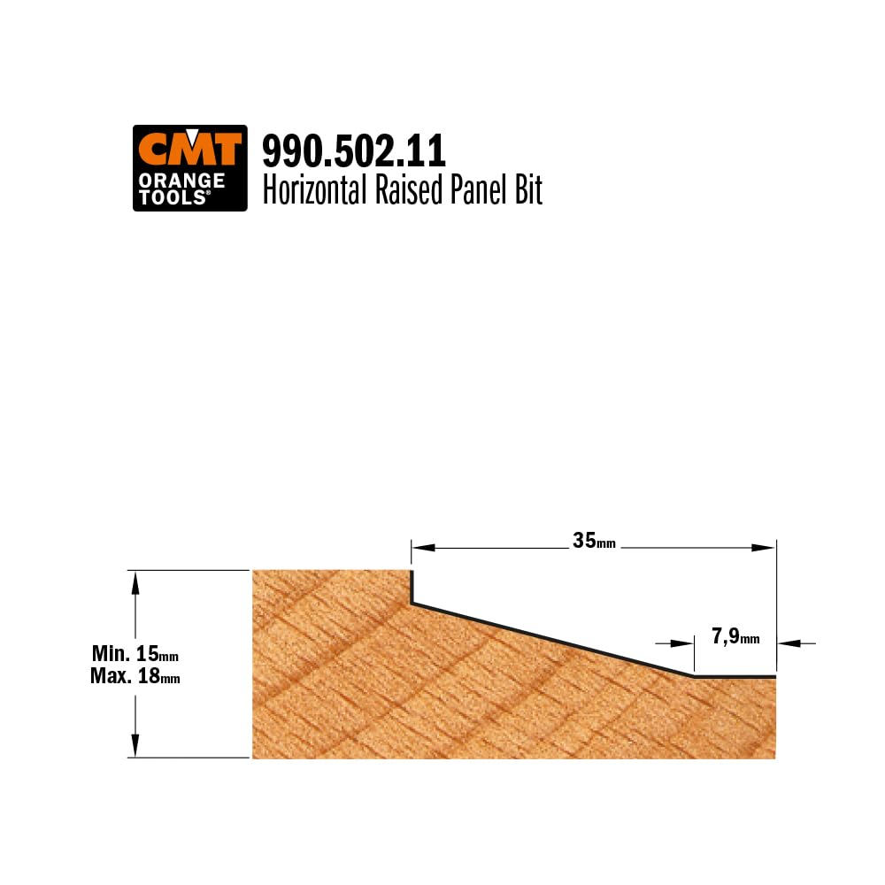 CMT 990.502.11 HW-FR.A' PROFIL HORIZ. S=12 D=82.5X15 (B)