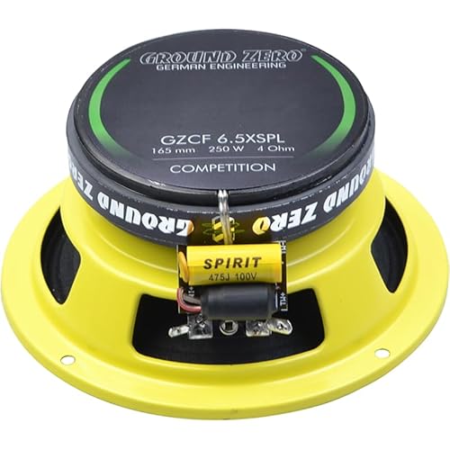 Ground Zero GZCF 6.5XSPL – 16,5 cm SPL-Lautsprecher mit 100 W RMS für extrem Lauten Sound