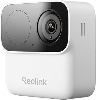 Reolink Magnetische Kabellose Überwachungskamera Außen&Innen, 9 Monate Akkulaufzeit, 2,4/5GHz WLAN, KI Erkennung, IR Nachtsicht, 2-Wege-Audio, IP67, Lokaler Speicher, Kein ABO, Argus MagiCam