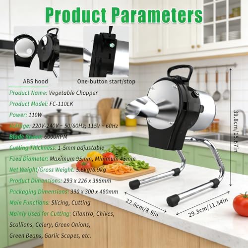 Cortadora eléctrica compacta para vegetales mini miniatura 2