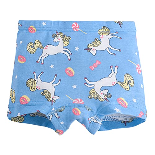 Image of Kids Series Baby Underwear Little Girls' Cotton Boyshort Panties (Pack of 6)