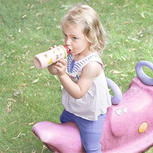 NUK Sports Cup Toddler Water Bottle with Chameleon Effect | 24+ Months | Colour Changing | Leak-Proof Push-Pull Spout | Clip & Protective Cap | BPA-Free | 450 ml | Purple