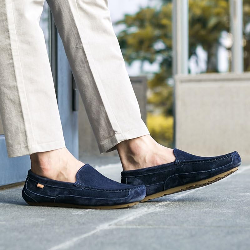 Men's Loafers Shoes Square Toe Solid Color Faux Leather Loafer Shoes Comfortable Anti-Slip Lightweight Outdoor Party Slip On3