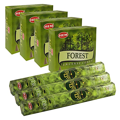 Forest Incense Sticks And Cone Incense Holder Variety Pack Bundle Insence Insense Insienso #TOP3