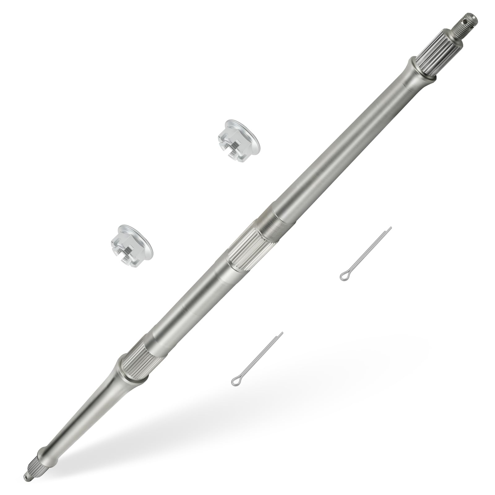 Rear Axle Shaft With Nuts For Yamaha Tri-Z YTZ250 1985-1986 Banshee 350 YFZ350 1987 1989-2006 38W-25381-10-00 38W-25381-02-00