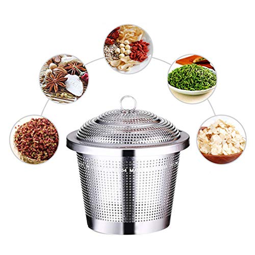 DOITOOL Coador de chá com infusor bola de 6,5 cm para temperos, filtro de bola de malha para cozinha