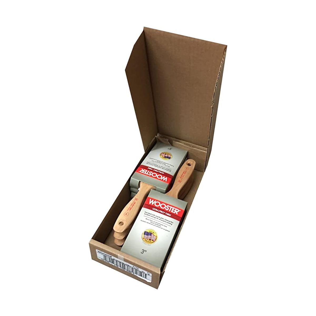 6 Pack Wooster 4176-2-1/2 Ultra/Pro Firm Sable 2-1/2