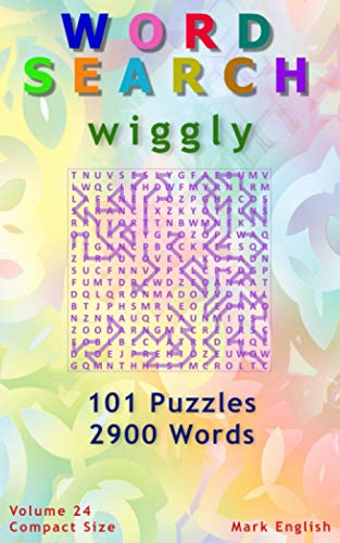 Word Search: Wiggly, 101 Puzzles, 2900 Words, Volume 24, Compact 5"x8" Size (Compact Word Search Books) image 2