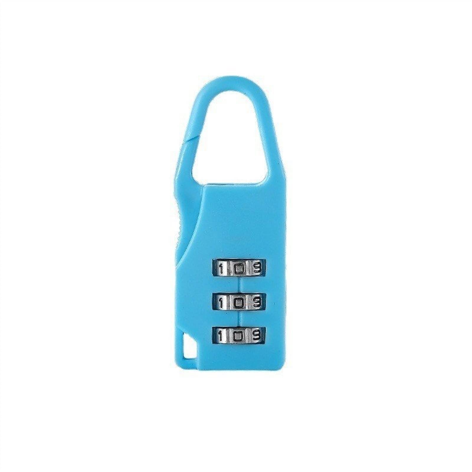 Cadenas à 3 chiffres anti-perte de clé pour fermeture de valise et protection bagages
