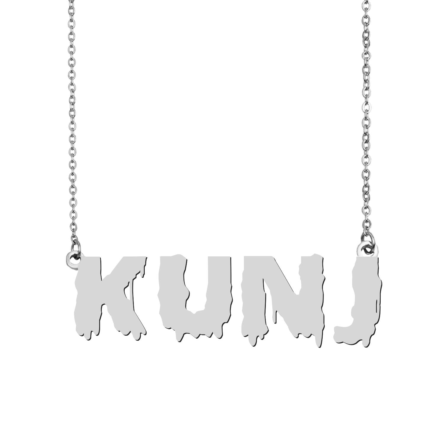 HUAN XUNCustomized Necklace Name Tag Necklace Jewelry Unique Gifts