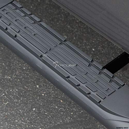 4" Oval Matte Black Side Step Nerf Bars Rail Running Boards For Nissan Frontier 05-21 / Suzuki Equator 09-12 Crew Cab #TOP7