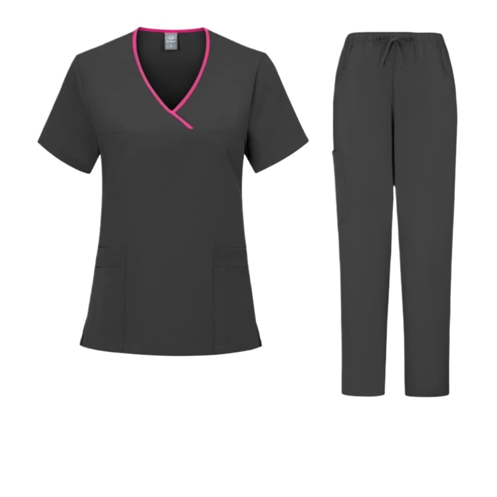 Blouses cliniques anti-taches et ensemble de gomma pour institut