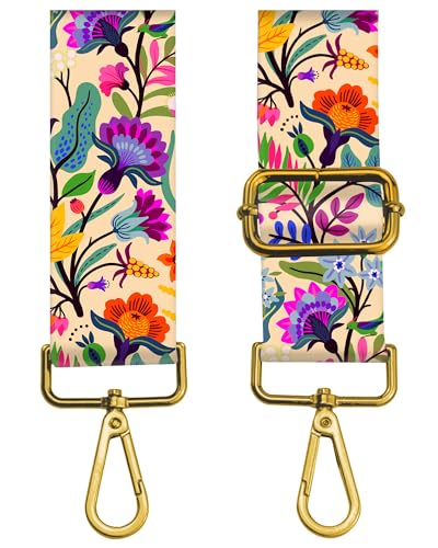 Image of Purse Strap Replacement Crossbody 2 inch Wide Shoulder Strap, Cute Handbag Strap Bag Strap Replacement Belts Adjustable