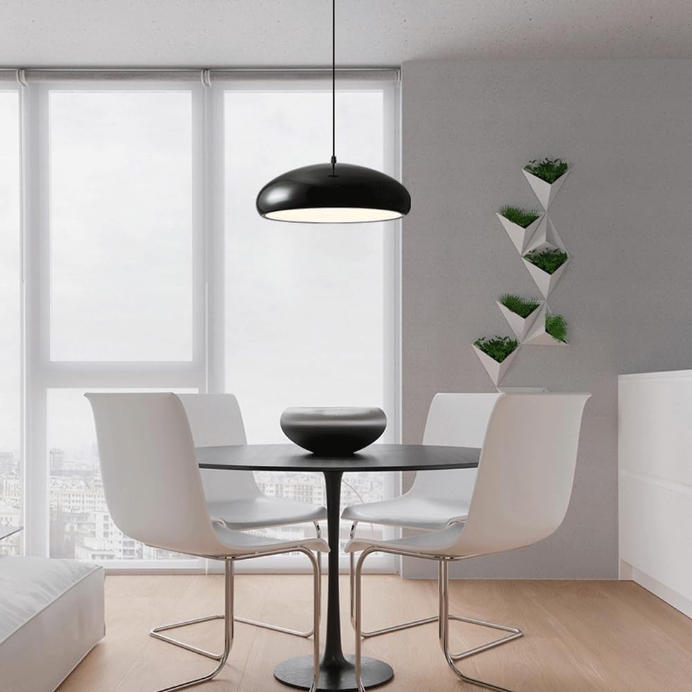 Nordycki nowoczesny styl, kreatywna aluminiowa lampa wisząca w kształcie kapelusza, źródło światła E27 jednogłowa lampa wisząca, biuro sala konferencyjna hotel dekoracyjne oprawy oświetleniowe