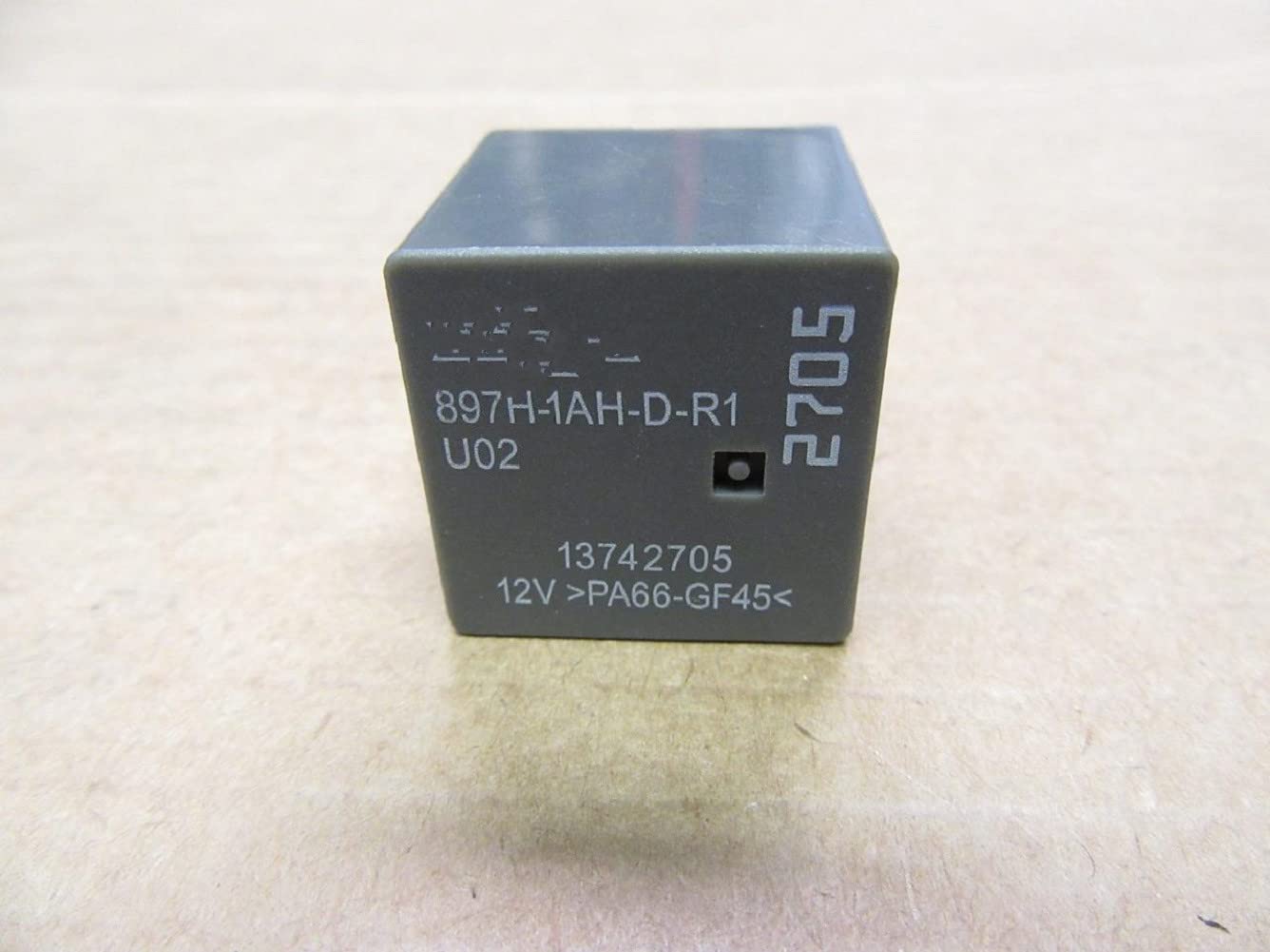 Amazon.com: AUTO RELAY 13742705 2705 897H-1AH-D-R1 : Automotive