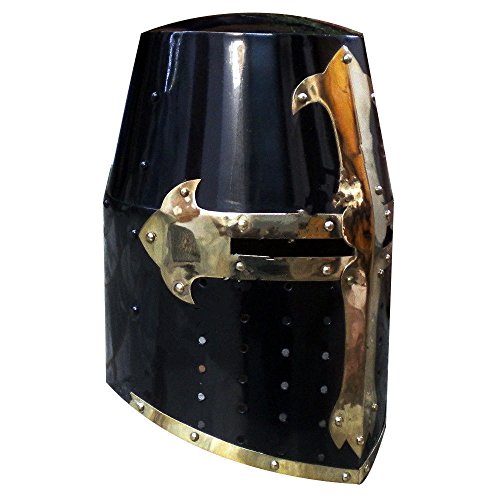 Casque médiéval de Chevalier croisé solide pour éviter les déformations - 2