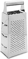 Ralador Fatiador De Alimentos 4 Faces Multiuso Aço Inox Manual Para Cozinha