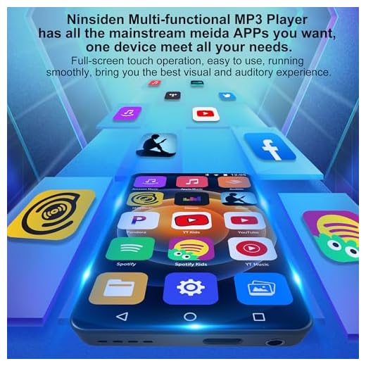 144GB Bluetooth WiFi MP3 Player