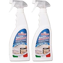 San Air Detergente Igienizzante Climatizzatori, Filtri, Componenti, Unità Esterna, Elimina Cattivi Odori, 750ml spray no gas (Confezione da 2)