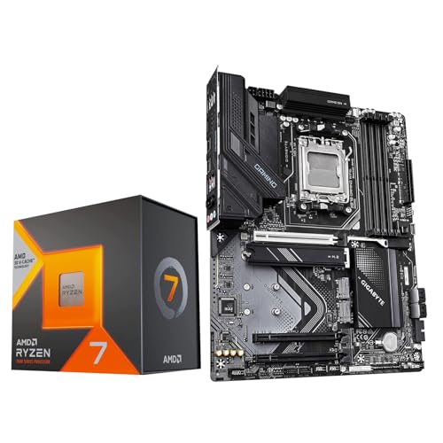 Image of Micro Center CPU Motherboard Combo: AMD Ryzen 7 7800X3D CPU Processor with Gigabyte X870 Gaming WIFI6 AM5 Motherboard (ATX, DDR5, 3X M.2, PCIe 5.0, USB4, EZ-Latch)