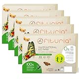 ✅ Certificats et labels : ISO 9001 (gestion de la qualité), ISO 14001 (gestion de la protection de l'environnement), ISO 50001 (gestion de la consommation d'énergie) et Blue Angel Label t EU Ecolabel. Le papier Ofituria peut être utilisé pour toutes les applications courantes d’impression laser et d’impression jet d’encre. Grâce à sa matière première fibreuse durable et son processus de fabrication en usine intégrée, il représente une alternative écologique à tous les papiers en fibres vierges.
