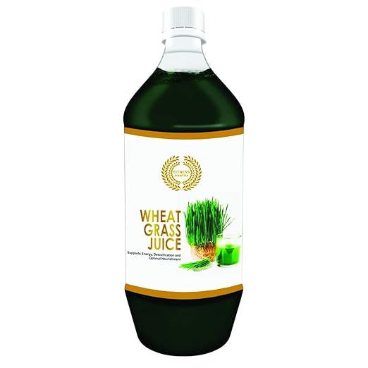 Fitness Mantra Ayurvedic Wheat Grass Juice Bottle, 1 L, Green, (JL-BJMO-CM04)