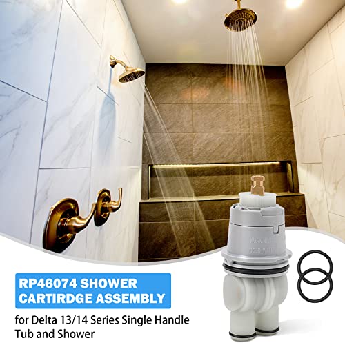 image for TOVEN-RV RP46074 Delta Shower Valve Cartridge Compatible with Delta 13