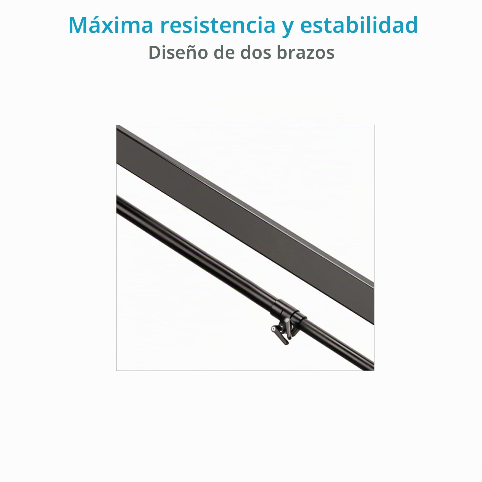 Grúa Jib Proaim Wave-2 de 10 pies para cámaras DSLR | Soporta hasta 25 kg, incluye base de 100 mm con adaptador de 75 mm y compatible con gimbals y cabezales pan-tilt.