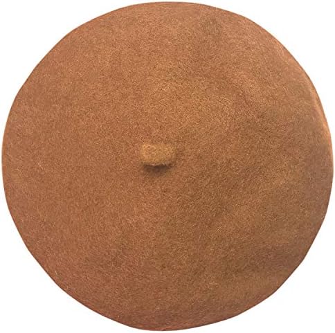 TOSKATOK Klassischer Französischer Stil Barett Hut für Modebewußte Künstler und Maler in Wolle