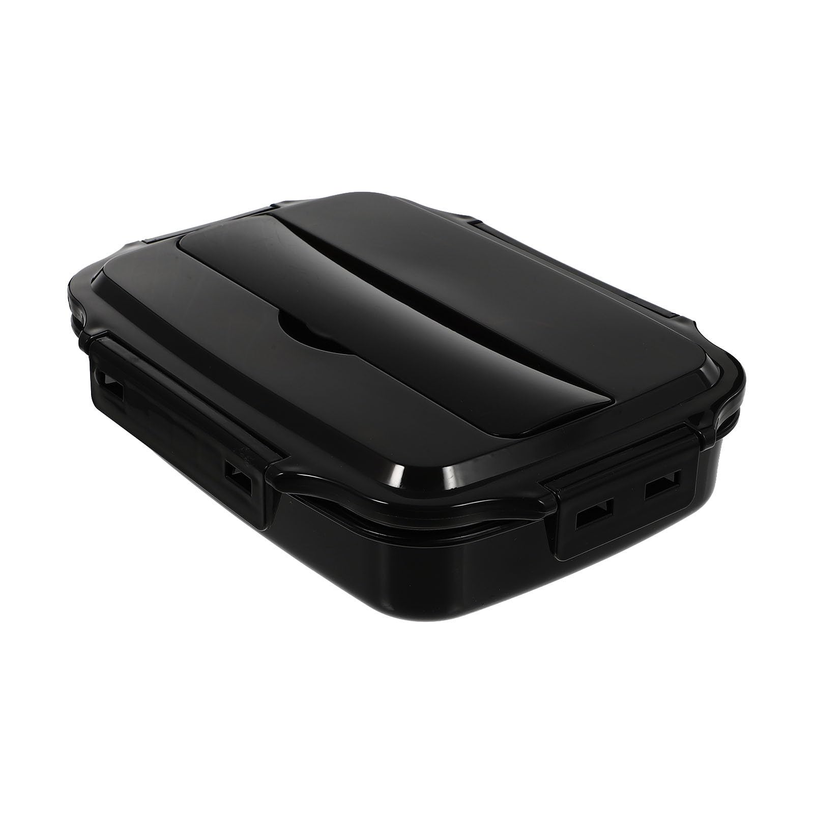 Lunch Box in Acciaio Inossidabile 1 Pezzo Nero Scomparti