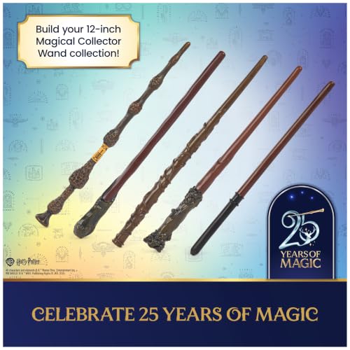 Wizarding World Harry Potter 25 Years of Magic Collector Wand, Ages 6+ by Spin Master - Used condition - Image 2