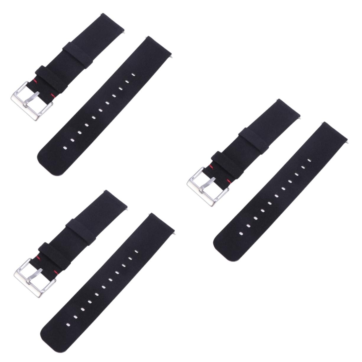 Gatuida 3 Piezas Correas De Reloj Correa De Reloj Bandas De De Lona De De De Nylon De De Nylon De Lona Cómoda De