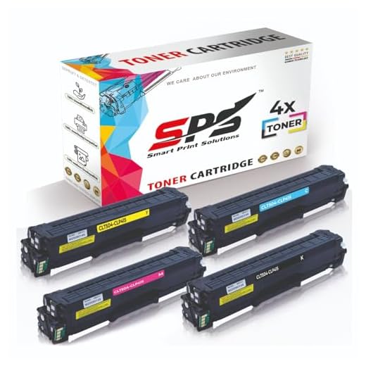 SPS Drucker Toner Kompatibel für Samsung CLX 4190 - CLT-504S | Mehrfarbig | 2.500 Seiten