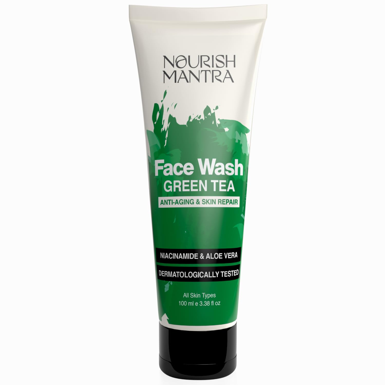 Nourish Mantra Green Tea Tatva Face Wash | With Green Tea, Walnut